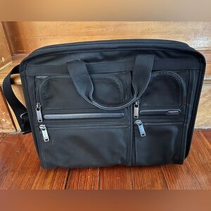 Tumi Men’s Black Briefcase